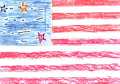American flag craft